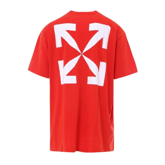 Футболка OFF-WHITE MONA LISA OVERSIZED T-SHIRT RED OMAA038R21JER0012501 фото 3 — інтернет-магазин Tapok
