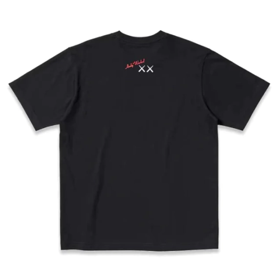 Футболка Uniqlo Kaws Warhol Black Kaws RoboCat (Uniqlo KAWS + Warhol UT Graphic T-Shirt Roboto) 341-476351 фото 3 — інтернет-магазин Tapok