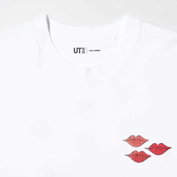 Футболка Uniqlo Kaws Warhol Pink bunny (Uniqlo KAWS + Warhol UT Graphic T-Shirt Bunny) 341-476350 фото 2 — інтернет-магазин Tapok