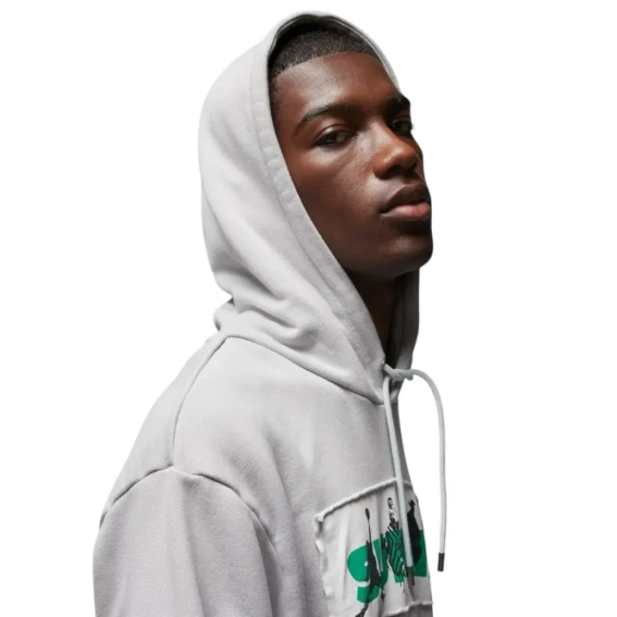 Худі Jordan x UNION x Bephies Beauty Supply Fleece Hoodie Grey FD4244-097 фото 5 — інтернет-магазин Tapok