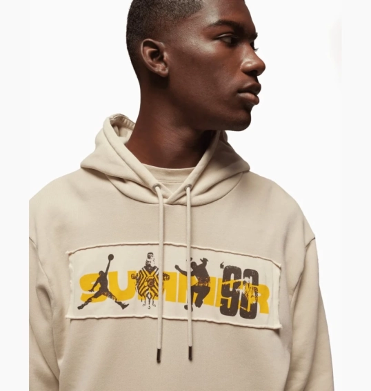 Худі Jordan x UNION x Bephies Beauty Supply Fleece Hoodie Rattan FD4244-206 фото 3 — інтернет-магазин Tapok