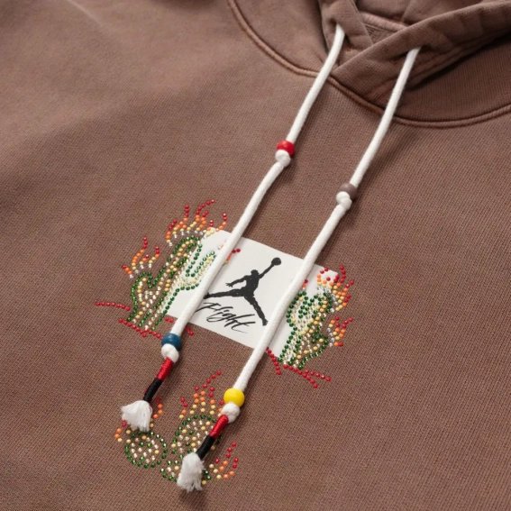 Худые Nike Air Jordan Travis Scott Hoodie Archaeo Brown DO4093-256 фото 3 — интернет-магазин Tapok