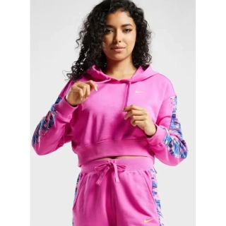 Худі Nike Dri-Fit Gt Fit Hoodie Pro Allover Print Kadın Pembe Sweatshirt DX0040-623