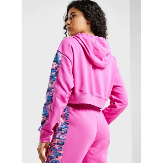 Худі Nike Dri-Fit Gt Fit Hoodie Pro Allover Print Kadın Pembe Sweatshirt DX0040-623 фото 3 — інтернет-магазин Tapok