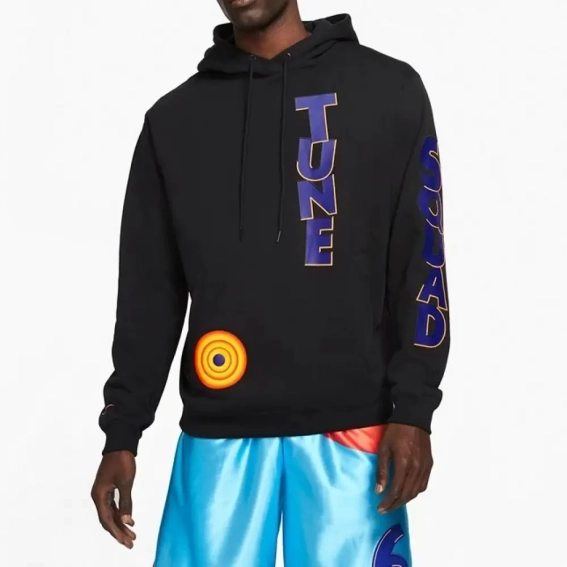 Худые Nike LeBron x Space Jam: A New Legacy &quot;Tune Squad&quot; Hoodie - Black Hoodie DJ3900-010 фото 2 — интернет-магазин Tapok