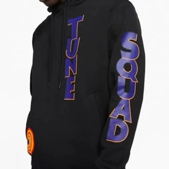 Худые Nike LeBron x Space Jam: A New Legacy &quot;Tune Squad&quot; Hoodie - Black Hoodie DJ3900-010 фото 4 — интернет-магазин Tapok