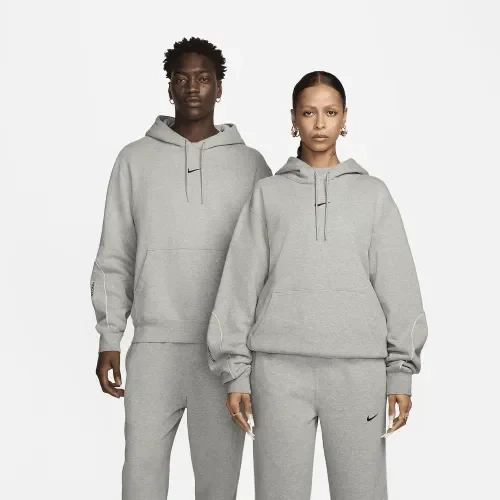 Худі Nike X Drake Nocta Nrg Fleece Hoodie Grey FN7659-063 фото 1 — інтернет-магазин Tapok