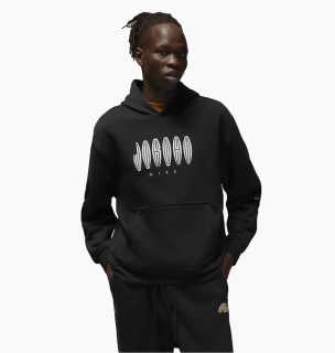 Худые Supreme Nike Hooded Sweatshirt Black FQ0759-010