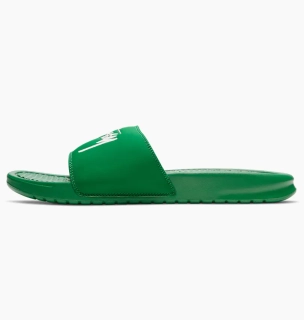 Шлепанцы Nike X Stussy Benassi Slides Green DC5239-300