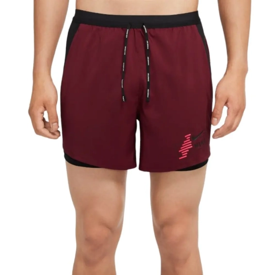 Шорты Nike Flex Stride 2in1 Future Fast Maroon CU5473-638 фото 1 — интернет-магазин Tapok