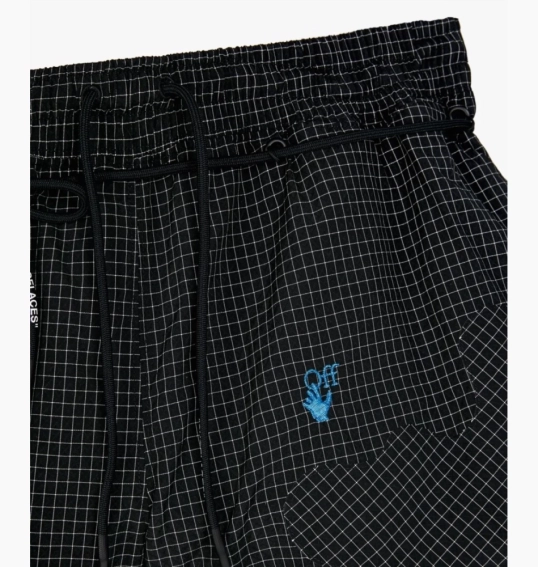 Шорти Nike x Off-White CL Woven Shorts Black DN1702-010 фото 2 — інтернет-магазин Tapok