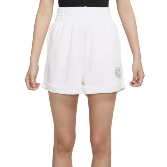 Шорти W Nike High Rise Shorts White/Smoke Grey CZ8226-100 фото 1 — інтернет-магазин Tapok