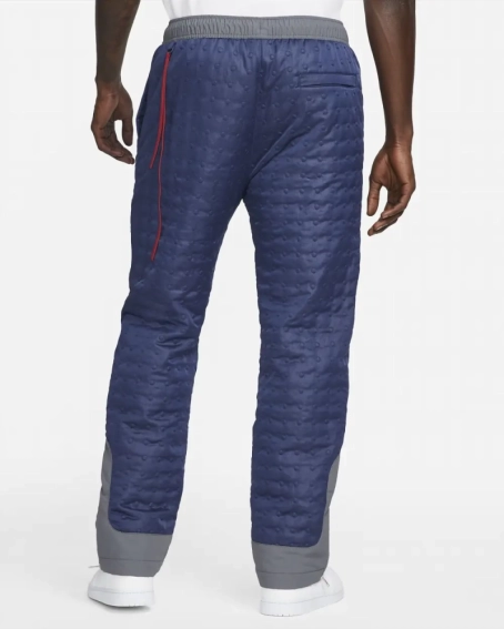 Брюки Jordan x CLOT Woven Pants Navy DJ9744-414 фото 2 — интернет-магазин Tapok