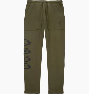 Брюки Jordan x Travis Scott Fleece Pants Army Green DZ5508-325