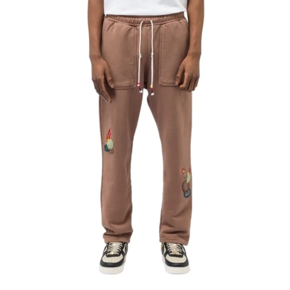 Штани Travis Scott x Air Jordan Fleece Pant Archaeo Brown DO4097-256 фото 1 — інтернет-магазин Tapok