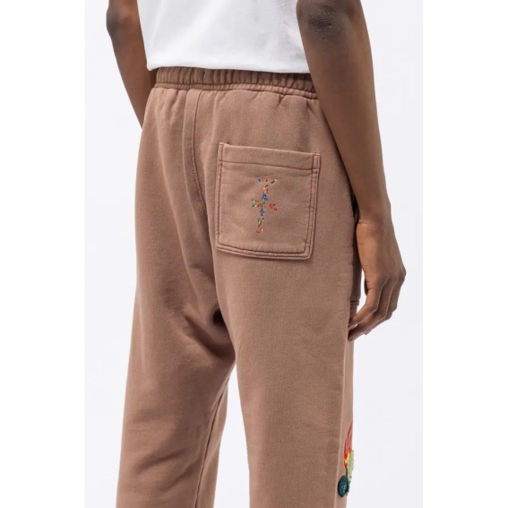Штани Travis Scott x Air Jordan Fleece Pant Archaeo Brown DO4097-256 фото 3 — інтернет-магазин Tapok