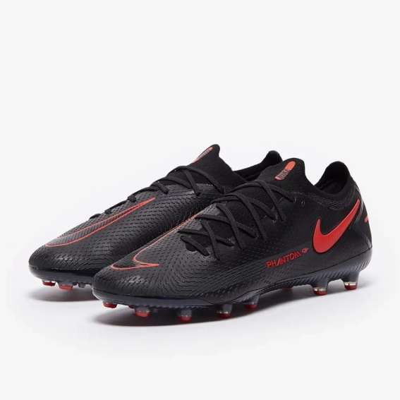 Кроссовки Nike Phantom GT Elite FG Black Chile Red CK8438-060 фото 2 — интернет-магазин Tapok