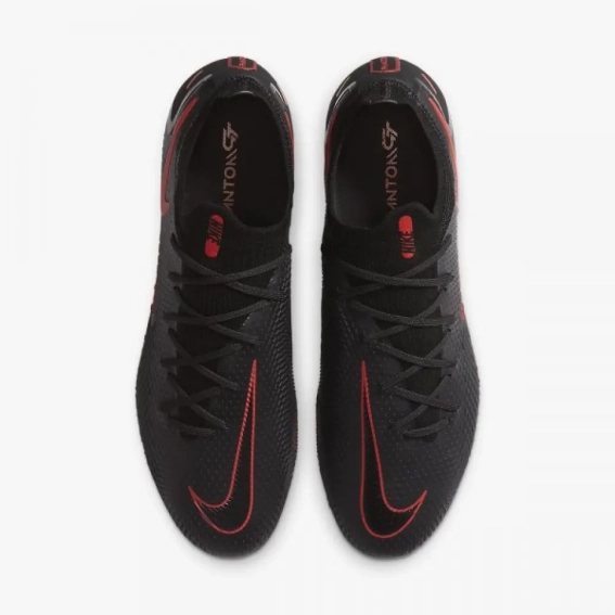 Кроссовки Nike Phantom GT Elite FG Black Chile Red CK8438-060 фото 6 — интернет-магазин Tapok
