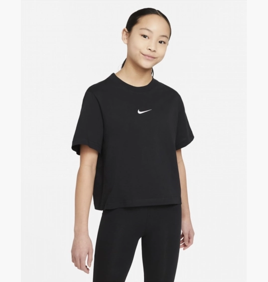 Підліткова футболка NIKE G NSW TEE ESSNTL SS BOXY DH5750-010 фото 1 — інтернет-магазин Tapok