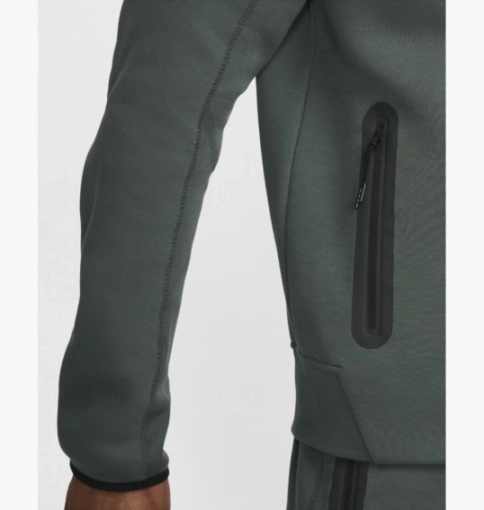 Кофта мужская M NK TCH FLC FZ WR HOODIE FB7921-338 фото 3 — интернет-магазин Tapok