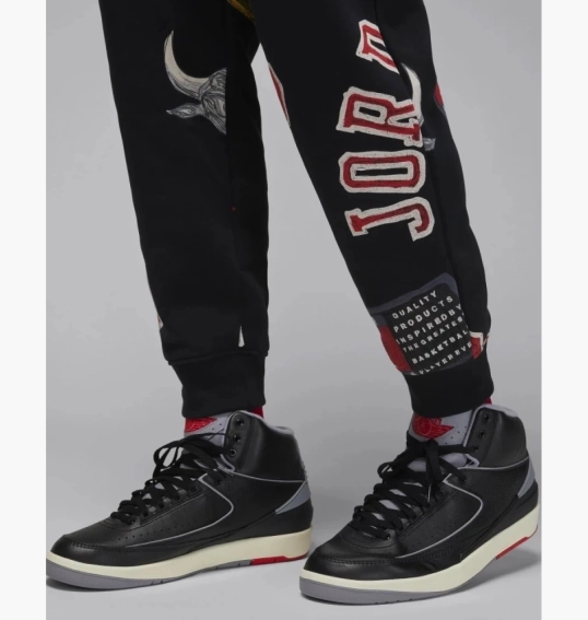 Мужские брюки M Jordan ESS AOP FLC PANT FN4547-010 фото 4 — интернет-магазин Tapok