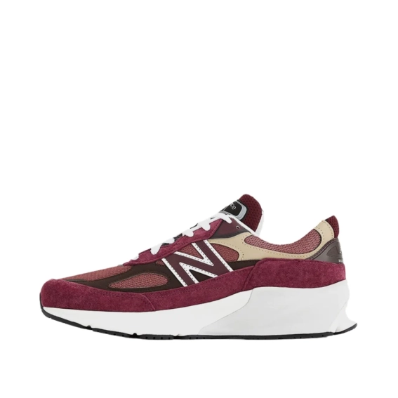 Кроссовки New Balance x Teddy Santis 990v6 Made in USA &#39;Burgundy Tan&#39; U990BT6 фото 3 — интернет-магазин Tapok