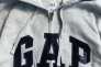 Толстовка Gap Logo Zip Hoodie Grey 218871731 M 218871731 Фото 10