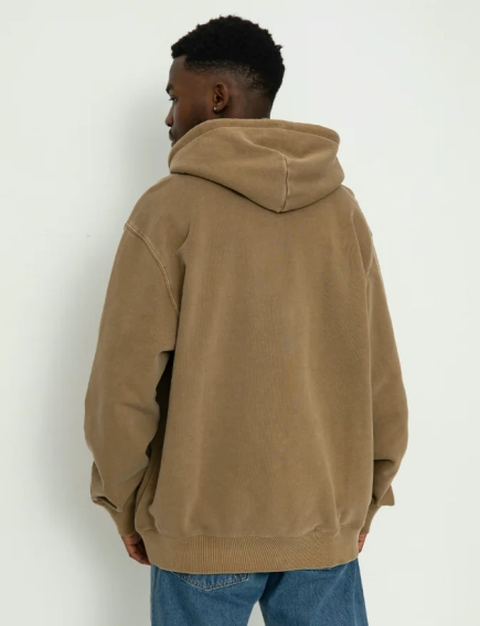 Толстовка Худи Carhartt WIP HOODIE DUSTER I030145 lumber фото 4 — интернет-магазин Tapok