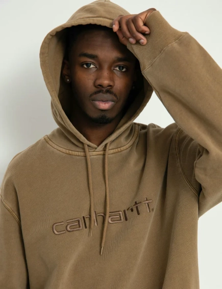 Толстовка Худи Carhartt WIP HOODIE DUSTER I030145 lumber фото 5 — интернет-магазин Tapok