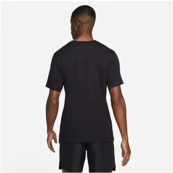 Чоловіча футболка NIKE M NK DF RUN HBR FS DB5589-010 фото 2 — інтернет-магазин Tapok