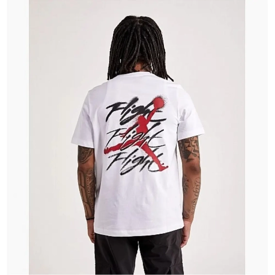 Мужская футболка NIKE M Jordan BRAND GFX SS CREW2 FB7465-100 фото 2 — интернет-магазин Tapok