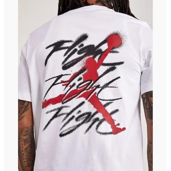 Мужская футболка NIKE M Jordan BRAND GFX SS CREW2 FB7465-100 фото 3 — интернет-магазин Tapok