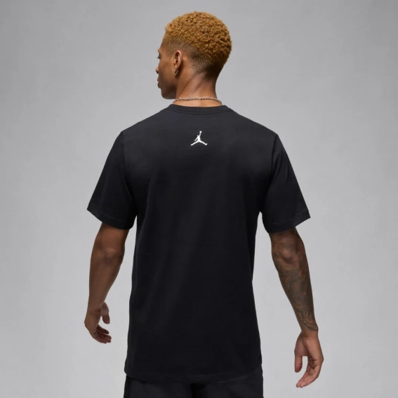 Мужская футболка с длинным рукавом NIKE M Jordan FLT ESS GFX SS CREW FN6000-010 фото 2 — интернет-магазин Tapok