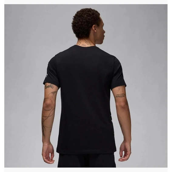 Мужская футболка NIKE M Jordan BRAND SS HBR CREW FN6025-010 фото 2 — интернет-магазин Tapok