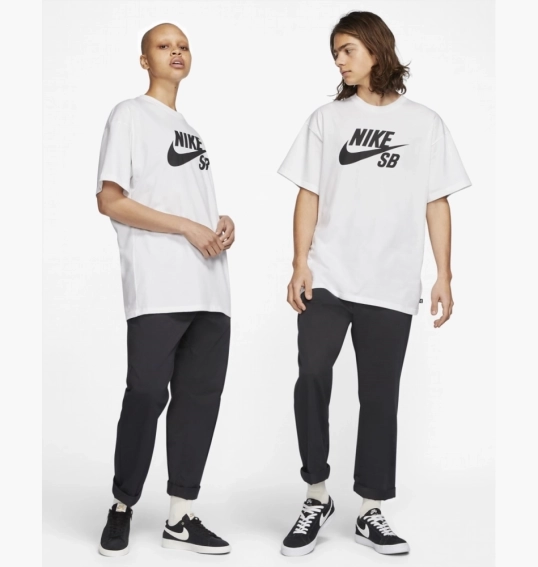 Футболка NIKE U NK SB TEE LOGO HBR CV7539-100 фото 3 — интернет-магазин Tapok