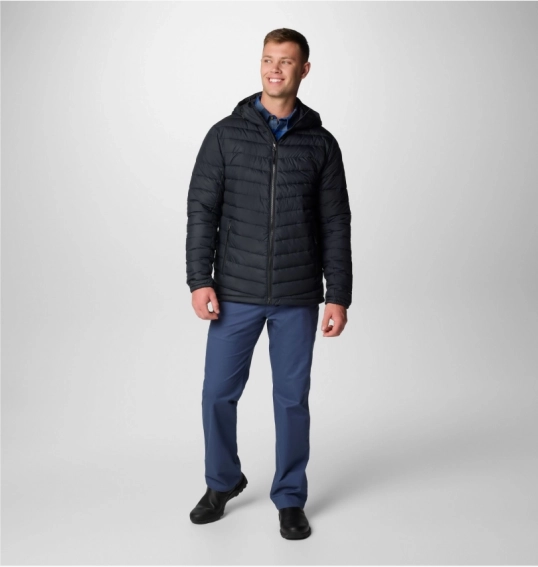Куртка мужская Columbia Slope Edge Ii Hooded Insulated Jacket Black 2125541010 фото 9 — интернет-магазин Tapok