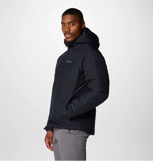 Куртка мужская Columbia Cascadian Peaks Insulated Jacket Black 2125421010 фото 3 — интернет-магазин Tapok