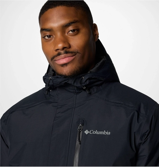 Куртка мужская Columbia Cascadian Peaks Insulated Jacket Black 2125421010 фото 4 — интернет-магазин Tapok