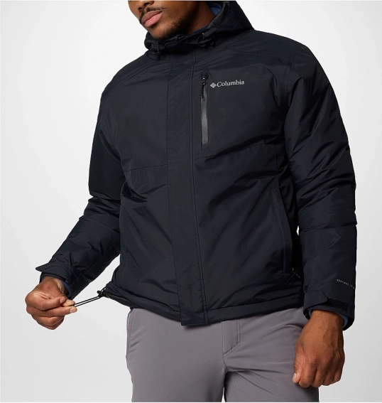 Куртка мужская Columbia Cascadian Peaks Insulated Jacket Black 2125421010 фото 6 — интернет-магазин Tapok