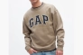 Свитшот Gap Relaxed Logo Sweatshirt Beige 851425021 Фото 2