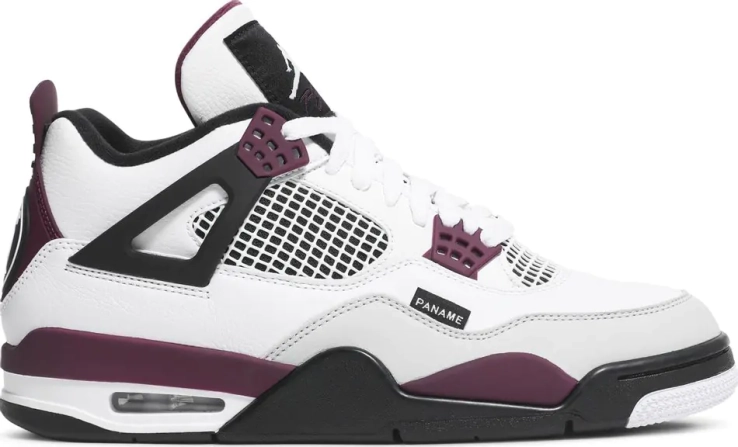 Кроссовки Air Jordan 4 Retro PSG Paris Saint-Germain (CZ5624-100) CZ5624-100 фото 2 — интернет-магазин Tapok