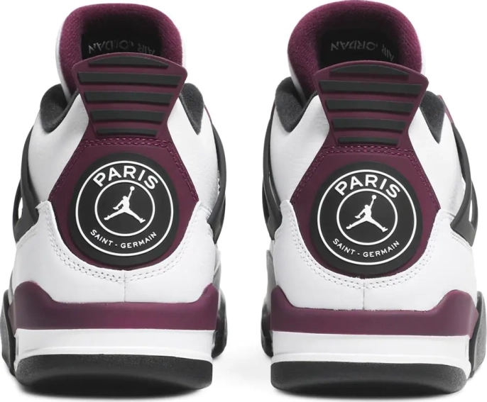 Кроссовки Air Jordan 4 Retro PSG Paris Saint-Germain (CZ5624-100) CZ5624-100 фото 4 — интернет-магазин Tapok
