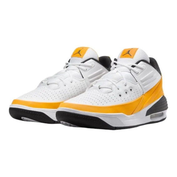 Кросівки AIR JORDAN MAX AURA 5 SHOES WHITE/ORANGE DZ4353-701 фото 3 — інтернет-магазин Tapok