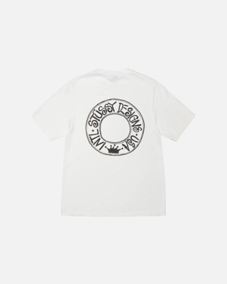 Футболка Stussy BUANA TEE PIGMENT DYED 1905052-NATURAL фото 1 — інтернет-магазин Tapok