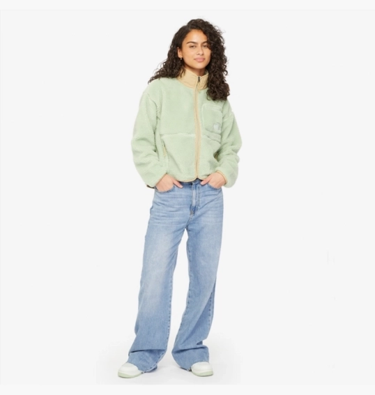 Кофта жіноча The North Face Womens Extreme Pile Full-Zip Jacket Green NF0A7URMN06 фото 10 — інтернет-магазин Tapok