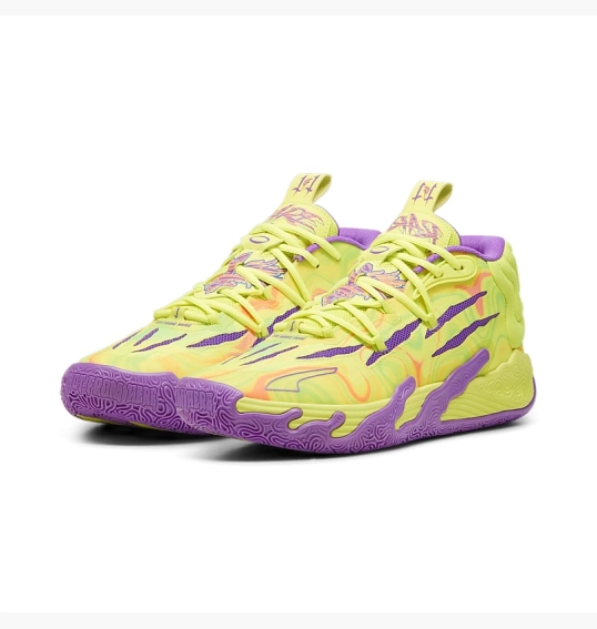 Кроссовки Puma Mb.03 Yellow/Violet 379898-01 фото 3 — интернет-магазин Tapok