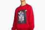 Футболка Nike Masterpiece Pack photo print crew neck fleece sweatshirt in red DD6515-687 Фото 1