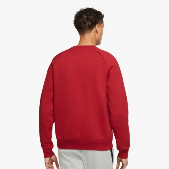 Футболка Nike Masterpiece Pack photo print crew neck fleece sweatshirt in red DD6515-687 фото 2 — інтернет-магазин Tapok