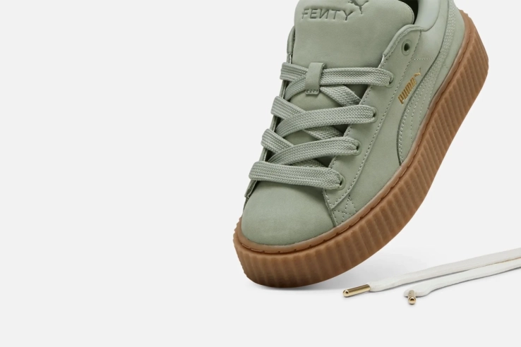 Кроссовки женские Puma X Fenty Creeper Phatty Nubuck (39681302) фото 3 — интернет-магазин Tapok