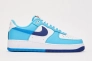 Кросівки Nike Air Force 1 Low '07 LV8 Split Light Photo Blue Deep Royal DZ2522-100 Фото 2
